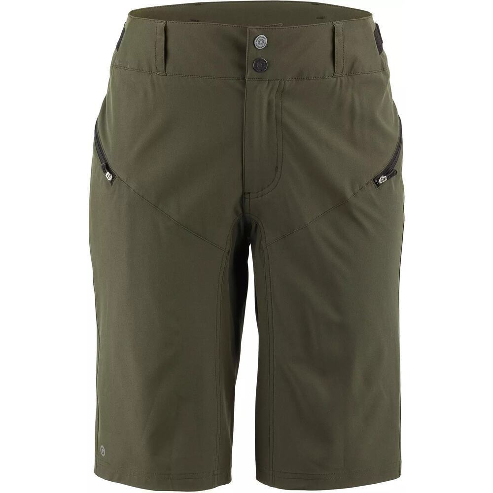 NEW Louis Garneau Women's Large Latitude 2 Shorts Forest Green Cycling Biking